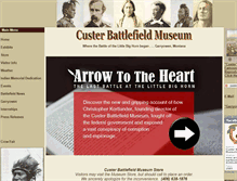 Tablet Screenshot of custermuseum.org